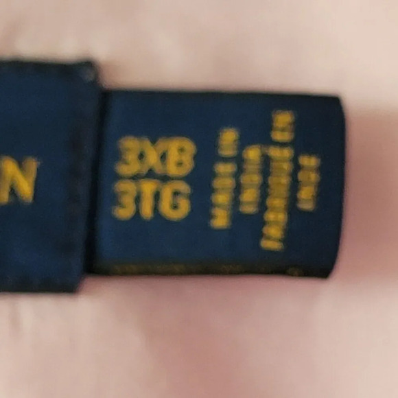 Ralph Lauren Pink Cotton Button Down Shirt Long Sleeve Men's Size 3TG - Picture 5 of 13